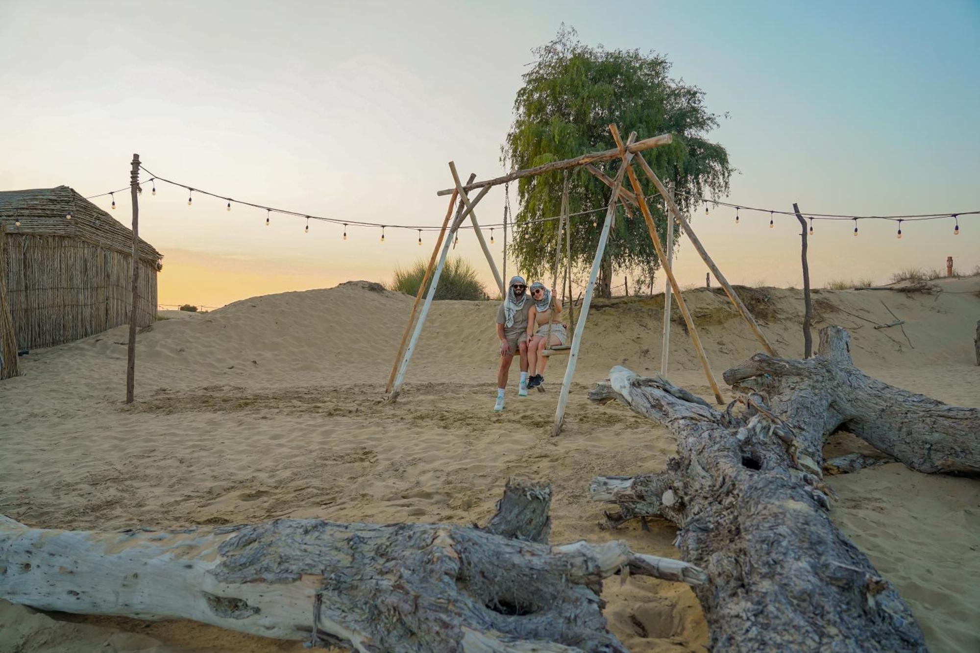 Al Marmoom Oasis Luxury Experiential Desert Resort Dubai Exterior photo
