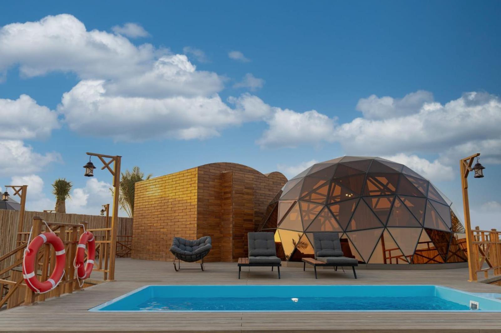 Al Marmoom Oasis Luxury Experiential Desert Resort Dubai Exterior photo