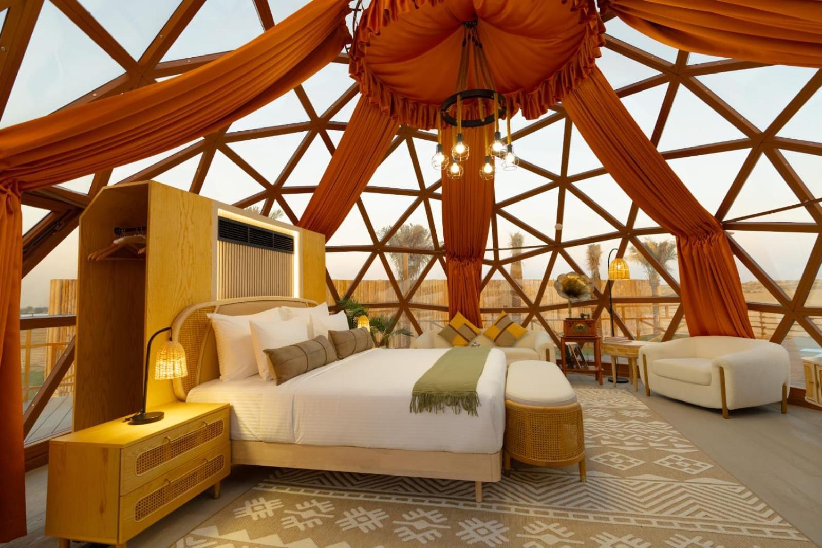 Al Marmoom Oasis Luxury Experiential Desert Resort Dubai Exterior photo
