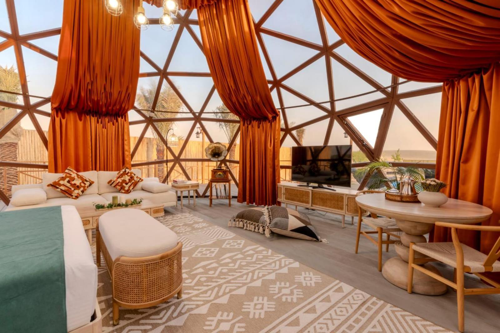Al Marmoom Oasis Luxury Experiential Desert Resort Dubai Exterior photo